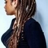 élastique tressé accessoire unique coiffure lavable personnalisable