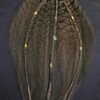 accessoire cheveux avec tresses et boucles crépus