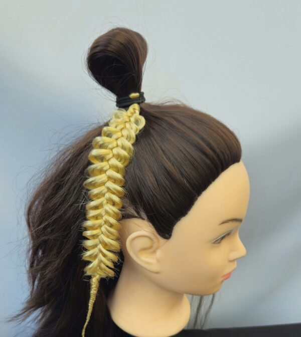 attache cheveux tressé lavable accessoire