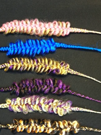 attache cheveux tressé lavable