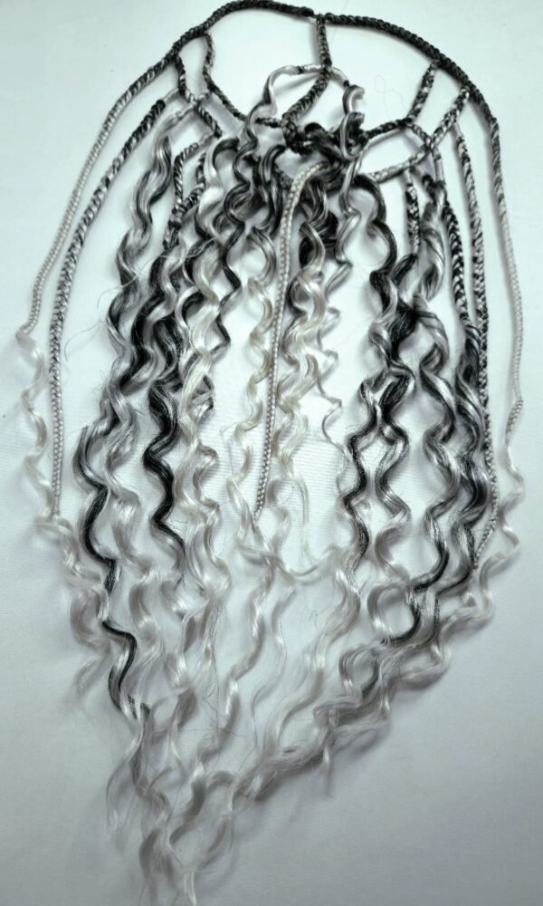 accessoire bijoux de tête cheveux tresses extensions bonnet viking médiévale