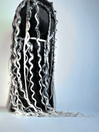 accessoire bijoux de tête cheveux tresses extensions bonnet viking médiévale