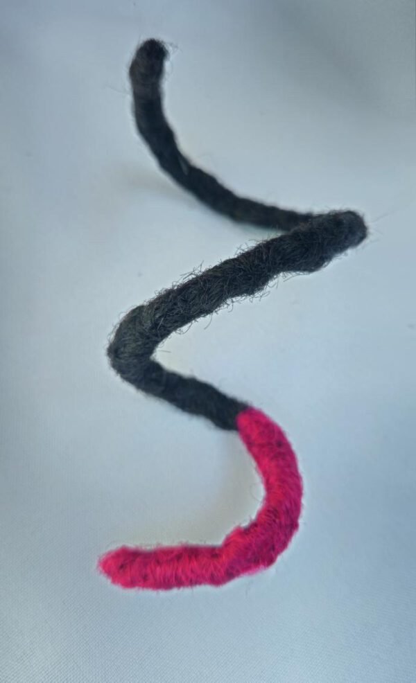 Attache locks lavable coiffure afro accessoire tendance personnalisée dreadlocks fait main