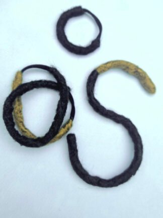 Attache élastique locks coiffure afro cheveux locksé accessoire lavable